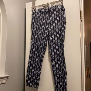 Patterned crop Jeggings